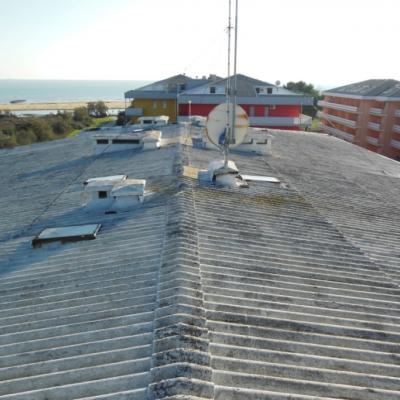 La copertura pirma dell'intervento